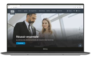 nouveau site web samsic facility